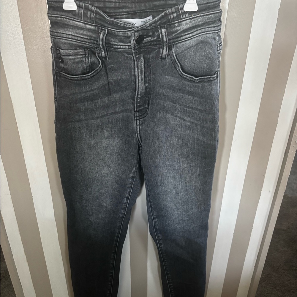 KanCan Women's Gray Ankle Jeans
